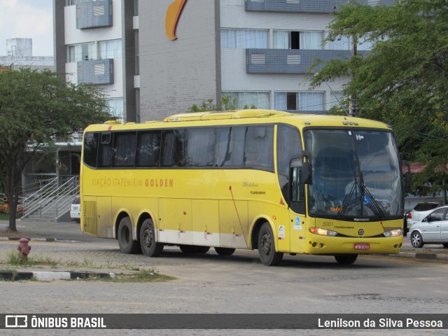 Viação Itapemirim 5001 na cidade de Caruaru, Pernambuco, Brasil, por Lenilson da Silva Pessoa. ID da foto: 8092474.