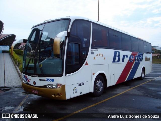 Breda Rio 3550 na cidade de Aparecida, São Paulo, Brasil, por André Luiz Gomes de Souza. Número da foto: #8091691.