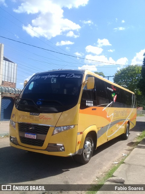 Carvalho Tur Transportes e Turismo 01 na cidade de Benevides, Pará, Brasil, por Fabio Soares. ID da foto: 8091557.