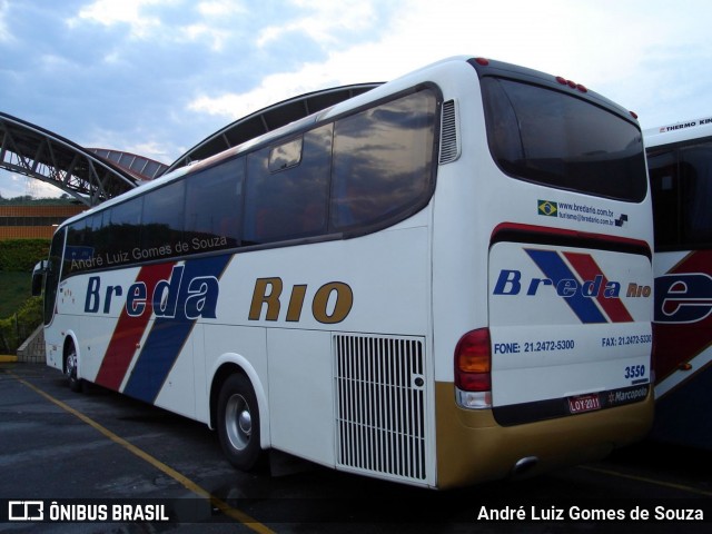 Breda Rio 3550 na cidade de Aparecida, São Paulo, Brasil, por André Luiz Gomes de Souza. ID da foto: 8091698.