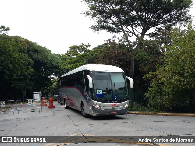 Viação Santa Cruz 352110 na cidade de São Paulo, São Paulo, Brasil, por Andre Santos de Moraes. ID da foto: 8091444.