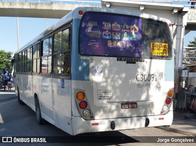 Transportes Futuro C30051 na cidade de Rio de Janeiro, Rio de Janeiro, Brasil, por Jorge Gonçalves. ID da foto: 8091900.