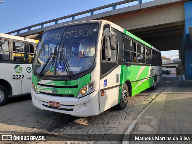 Viação Elite RJ 176.010 na cidade de Volta Redonda, Rio de Janeiro, Brasil, por Matheus Martins da Silva. Número da foto: #8090610.