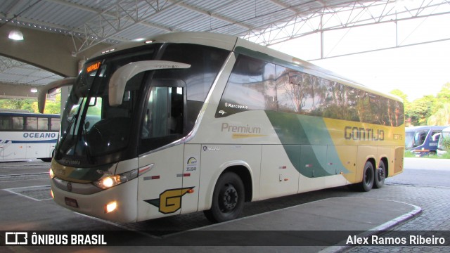 Empresa Gontijo de Transportes 18575 na cidade de Taubaté, São Paulo, Brasil, por Alex Ramos Ribeiro. ID da foto: 8091990.