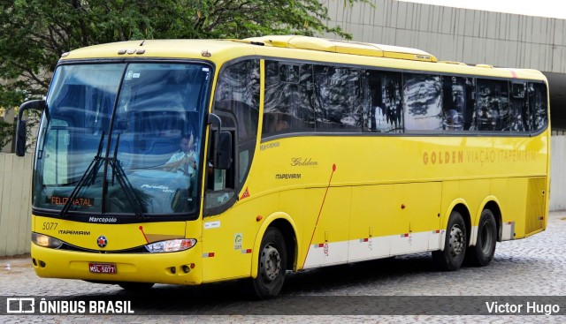 Viação Itapemirim 5077 na cidade de Caruaru, Pernambuco, Brasil, por Victor Hugo. ID da foto: 8091451.