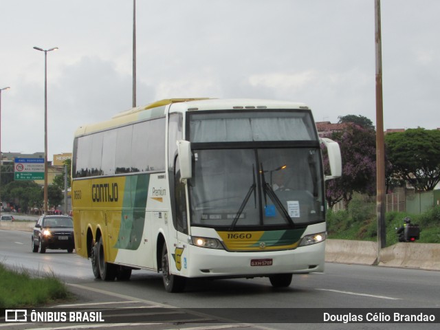 Empresa Gontijo de Transportes 11660 na cidade de Belo Horizonte, Minas Gerais, Brasil, por Douglas Célio Brandao. ID da foto: 8094713.