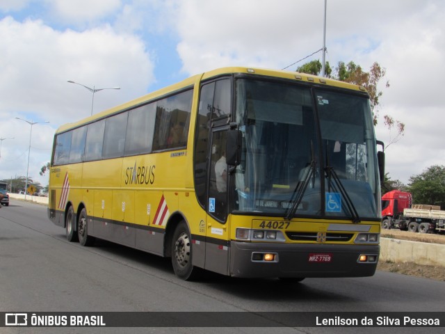 Viação Itapemirim 44027 na cidade de Caruaru, Pernambuco, Brasil, por Lenilson da Silva Pessoa. ID da foto: 8095002.