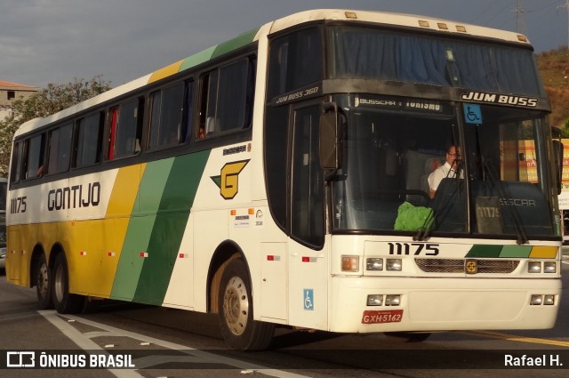 Empresa Gontijo de Transportes 11175 na cidade de Aparecida, São Paulo, Brasil, por Rafael H.. Número da foto: #8094221.