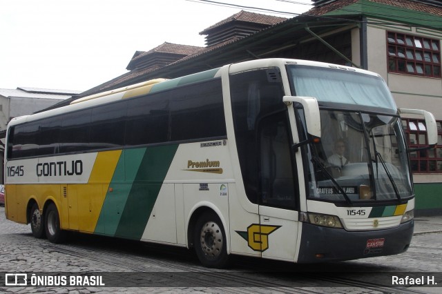 Empresa Gontijo de Transportes 11545 na cidade de Rio de Janeiro, Rio de Janeiro, Brasil, por Rafael H.. ID da foto: 8094246.