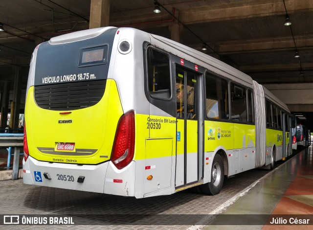 Viação Progresso 20520 na cidade de Belo Horizonte, Minas Gerais, Brasil, por Júlio César. Número da foto: #8093469.