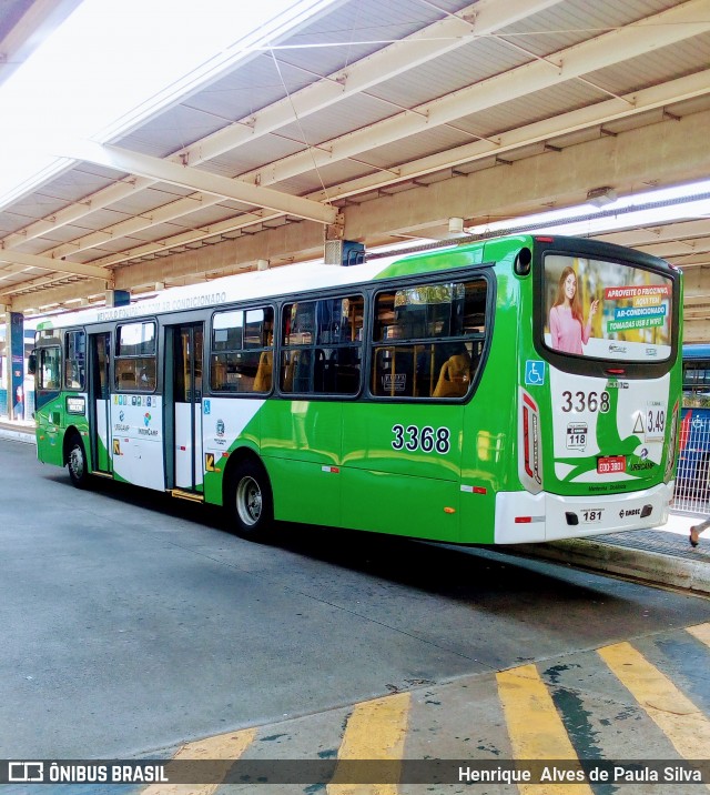 VB Transportes e Turismo 3368 na cidade de Campinas, São Paulo, Brasil, por Henrique Alves de Paula Silva. Número da foto: #8094259.