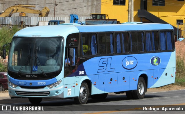 Viação São Luiz 21250 na cidade de Conselheiro Lafaiete, Minas Gerais, Brasil, por Rodrigo  Aparecido. Número da foto: #8097225.