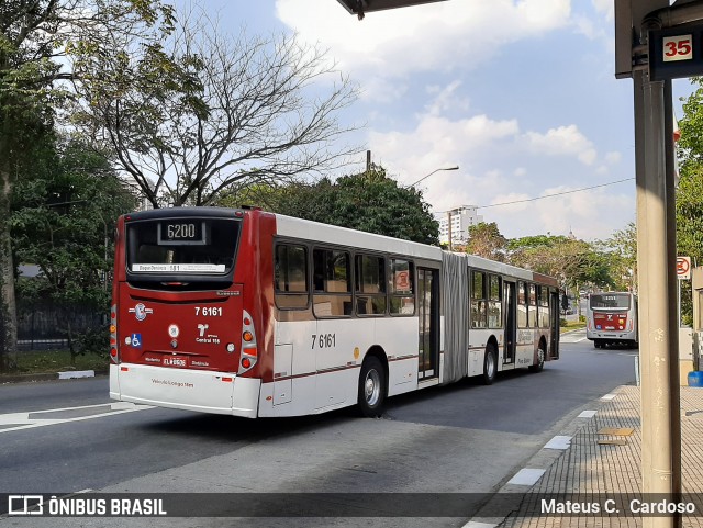 Viação Gatusa Transportes Urbanos 7 6161 na cidade de São Paulo, São Paulo, Brasil, por Mateus C.  Cardoso. Número da foto: #8095896.