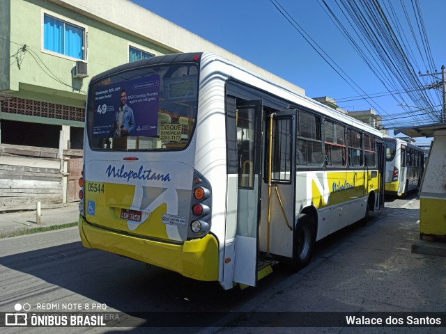 Viação Nilopolitana 05544 na cidade de Nilópolis, Rio de Janeiro, Brasil, por Walace dos Santos. Número da foto: #8096158.