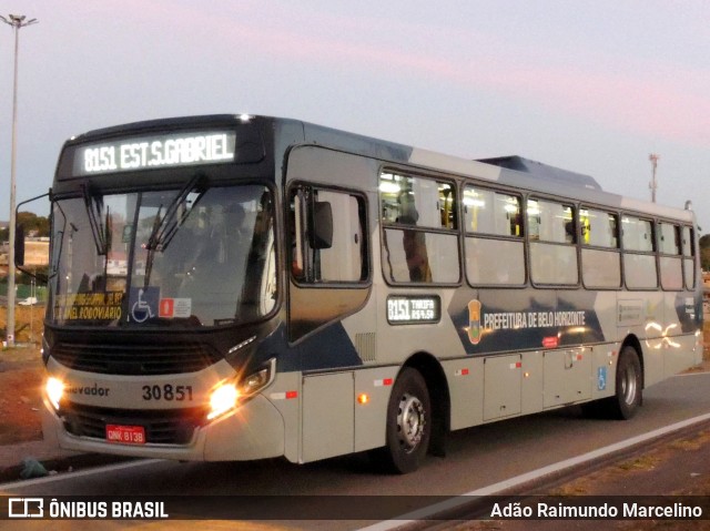 Auto Omnibus Nova Suissa 30851 na cidade de Belo Horizonte, Minas Gerais, Brasil, por Adão Raimundo Marcelino. ID da foto: 8098103.