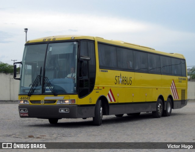 Viação Itapemirim 44045 na cidade de Caruaru, Pernambuco, Brasil, por Victor Hugo. ID da foto: 8095813.