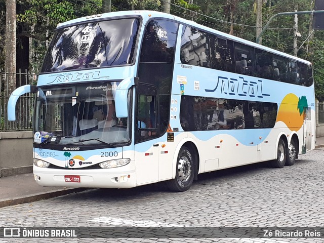 Transportadora Turística Natal 2000 na cidade de Petrópolis, Rio de Janeiro, Brasil, por Zé Ricardo Reis. Número da foto: #8096804.