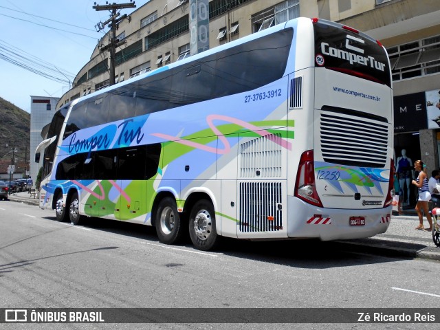 ComperTur Transportes Turísticos 12250 na cidade de Petrópolis, Rio de Janeiro, Brasil, por Zé Ricardo Reis. Número da foto: #8097104.