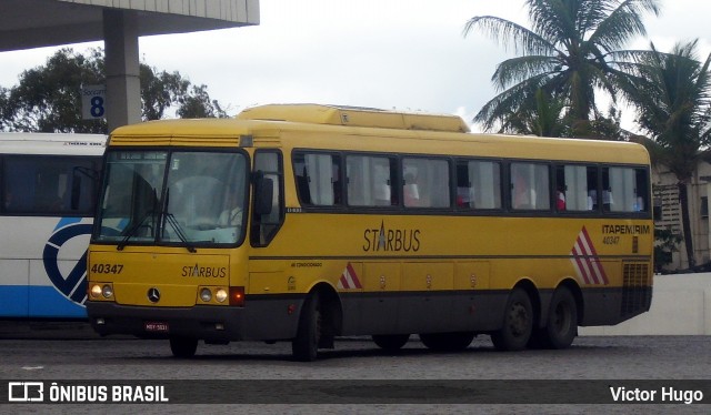 Viação Itapemirim 40347 na cidade de Caruaru, Pernambuco, Brasil, por Victor Hugo. Número da foto: #8095781.
