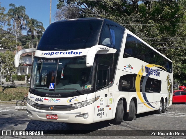 Imperador Turismo 4040 na cidade de Petrópolis, Rio de Janeiro, Brasil, por Zé Ricardo Reis. Número da foto: #8097004.