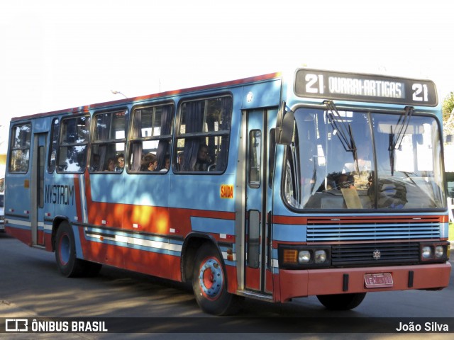 Nystrom Transportes Coletivos 21 na cidade de Quaraí, Rio Grande do Sul, Brasil, por João Silva. ID da foto: 8095715.