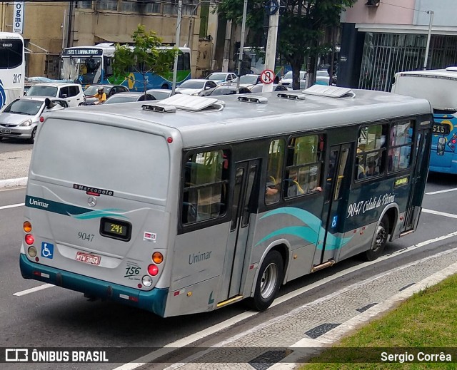 Unimar Transportes 9047 na cidade de Vitória, Espírito Santo, Brasil, por Sergio Corrêa. Número da foto: #8095783.