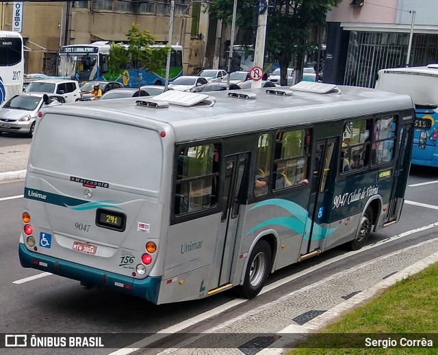 Unimar Transportes 9047 na cidade de Vitória, Espírito Santo, Brasil, por Sergio Corrêa. ID da foto: 8095783.