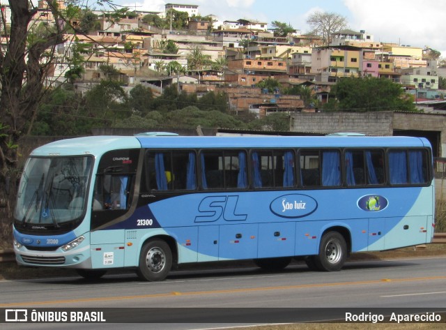 Viação São Luiz 21300 na cidade de Conselheiro Lafaiete, Minas Gerais, Brasil, por Rodrigo  Aparecido. Número da foto: #8097234.