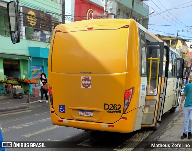 STEC - Subsistema de Transporte Especial Complementar D-262 na cidade de Salvador, Bahia, Brasil, por Matheus Zeferino. ID da foto: 8095705.