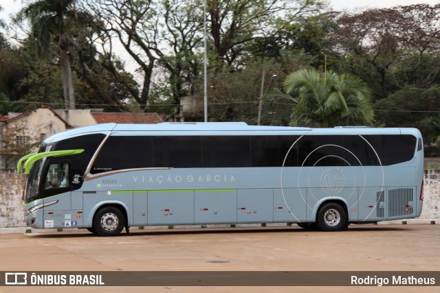 Viação Garcia 82045 na cidade de Maringá, Paraná, Brasil, por Rodrigo Matheus. ID da foto: 8098058.