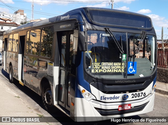 Viação Progresso 20876 na cidade de Belo Horizonte, Minas Gerais, Brasil, por Hugo Henrique de Figueiredo. ID da foto: 8098917.