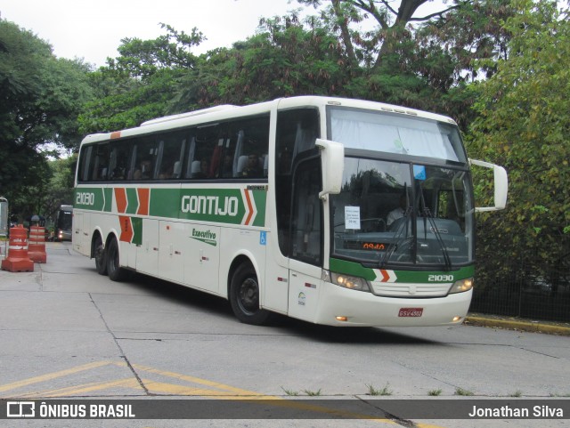 Empresa Gontijo de Transportes 21030 na cidade de São Paulo, São Paulo, Brasil, por Jonathan Silva. Número da foto: #8098394.