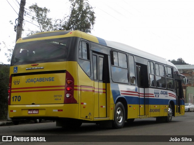 Empresa Joaçabense de Transportes Coletivos 170 na cidade de Luzerna, Santa Catarina, Brasil, por João Silva. ID da foto: 8099603.