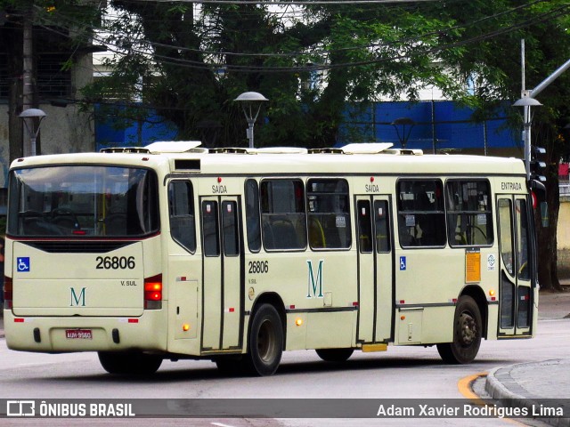 Viação do Sul 26806 na cidade de Curitiba, Paraná, Brasil, por Adam Xavier Rodrigues Lima. Número da foto: #8099540.
