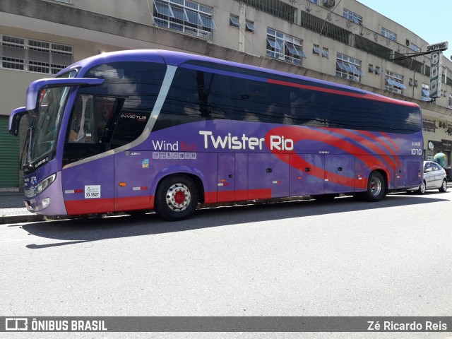 Twister Rio Transporte e Turismo RJ 668.002 na cidade de Petrópolis, Rio de Janeiro, Brasil, por Zé Ricardo Reis. Número da foto: #8099697.