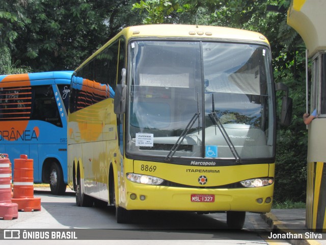 Viação Itapemirim 8869 na cidade de São Paulo, São Paulo, Brasil, por Jonathan Silva. Número da foto: #8098433.