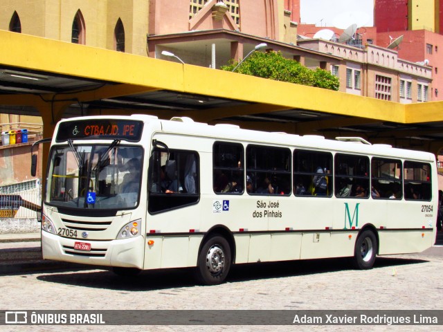 Viação Graciosa 27054 na cidade de Curitiba, Paraná, Brasil, por Adam Xavier Rodrigues Lima. ID da foto: 8099521.