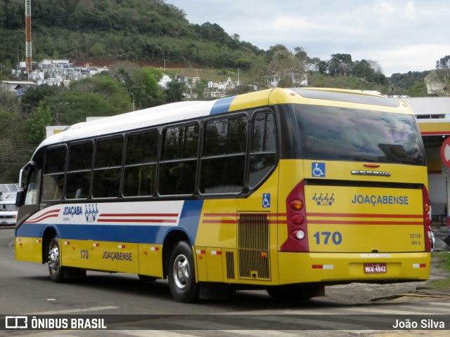 Empresa Joaçabense de Transportes Coletivos 170 na cidade de Luzerna, Santa Catarina, Brasil, por João Silva. ID da foto: 8099561.