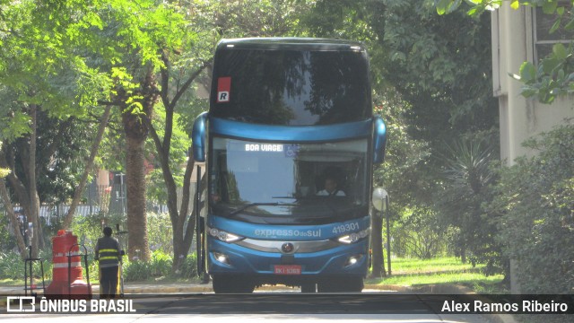 Expresso do Sul 419301 na cidade de São Paulo, São Paulo, Brasil, por Alex Ramos Ribeiro. ID da foto: 8099690.