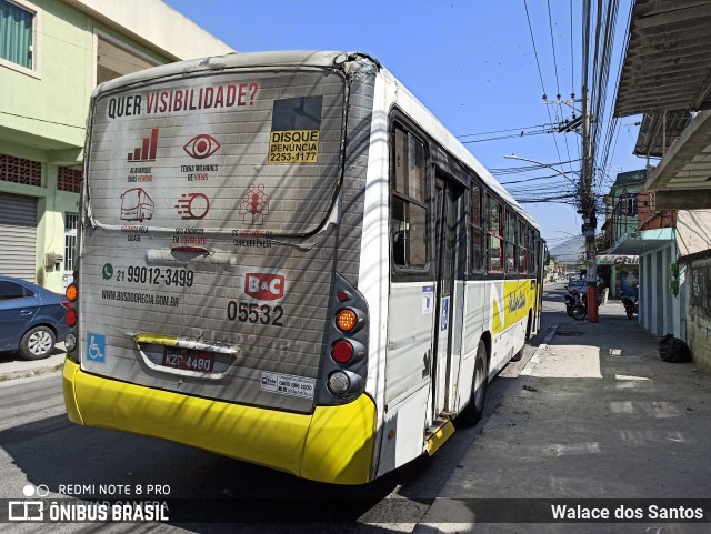 Viação Nilopolitana 05532 na cidade de Nilópolis, Rio de Janeiro, Brasil, por Walace dos Santos. Número da foto: #8098770.