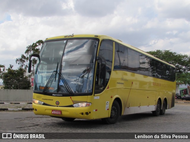 Viação Itapemirim 5001 na cidade de Caruaru, Pernambuco, Brasil, por Lenilson da Silva Pessoa. ID da foto: 8099744.