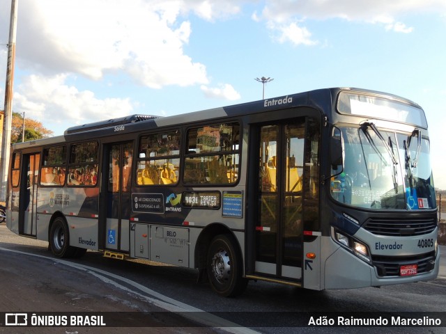 Salvadora Transportes > Transluciana 40805 na cidade de Belo Horizonte, Minas Gerais, Brasil, por Adão Raimundo Marcelino. Número da foto: #8100810.