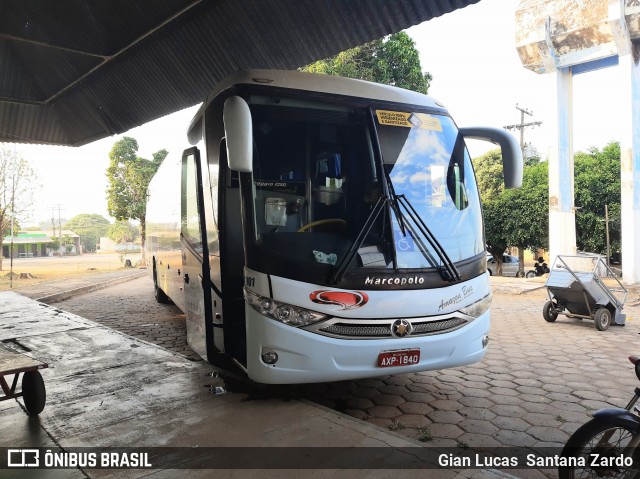 Eucatur - Empresa União Cascavel de Transportes e Turismo 4901 na cidade de Ouro Preto do Oeste, Rondônia, Brasil, por Gian Lucas  Santana Zardo. ID da foto: 8101740.