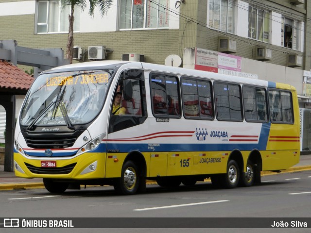 Empresa Joaçabense de Transportes Coletivos 155 na cidade de Joaçaba, Santa Catarina, Brasil, por João Silva. ID da foto: 8101174.