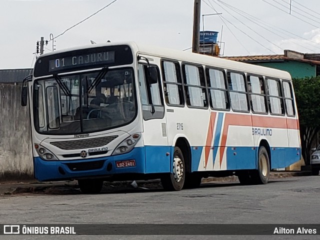 Empresa Braulino 2715 na cidade de Carmo do Cajuru, Minas Gerais, Brasil, por Ailton Alves. ID da foto: 8101091.