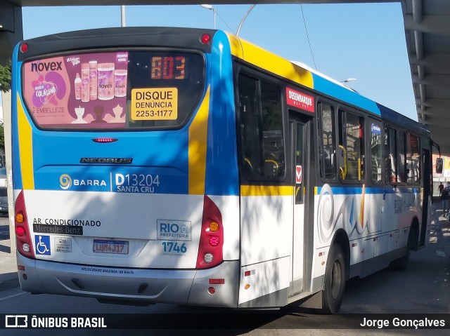 Transportes Barra D13204 na cidade de Rio de Janeiro, Rio de Janeiro, Brasil, por Jorge Gonçalves. ID da foto: 8101194.