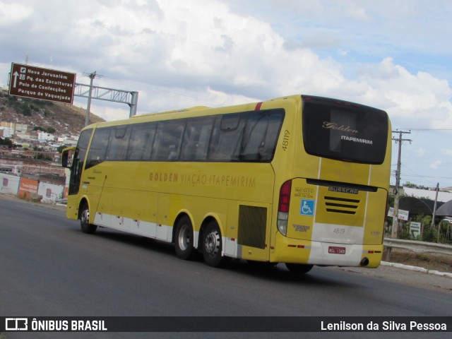 Viação Itapemirim 48119 na cidade de Caruaru, Pernambuco, Brasil, por Lenilson da Silva Pessoa. ID da foto: 8103287.