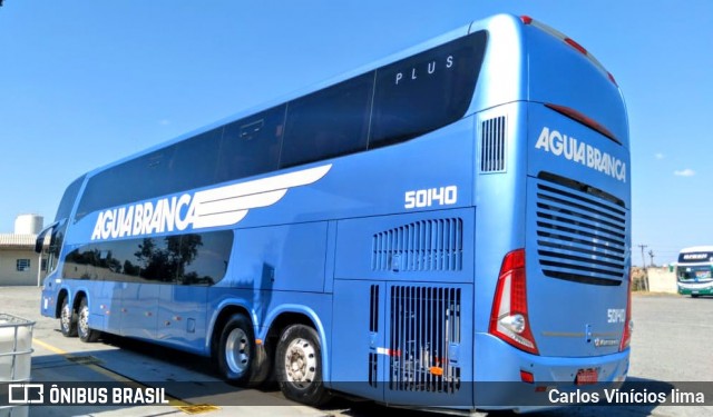 Viação Águia Branca 50140 na cidade de Campinas, São Paulo, Brasil, por Carlos Vinícios lima. Número da foto: #8101252.
