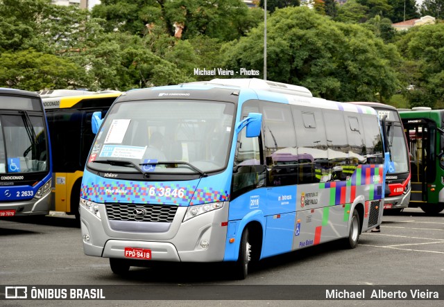 Viação Paratodos > São Jorge > Metropolitana São Paulo > Mobibrasil 6 3846 na cidade de São Paulo, São Paulo, Brasil, por Michael  Alberto Vieira. ID da foto: 8101741.