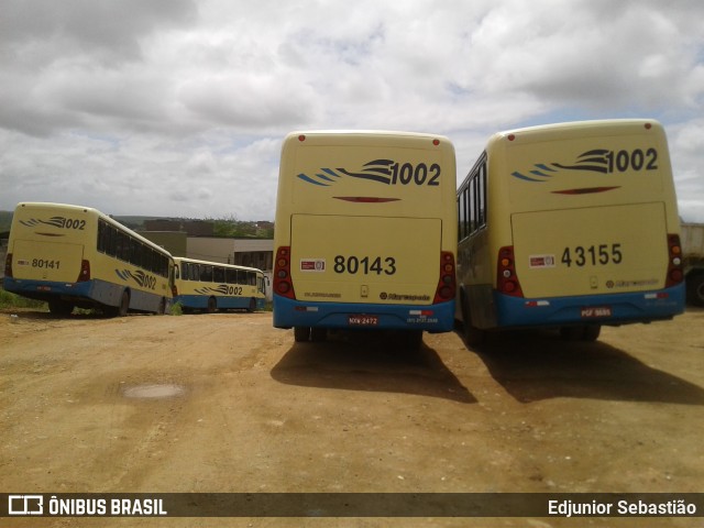 Expresso 1002 80143 na cidade de Nazaré da Mata, Pernambuco, Brasil, por Edjunior Sebastião. Número da foto: #8101073.